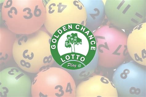 winner golden chance lotto result|Golden Chance Lotto Results.